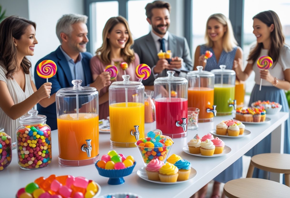 Sådan skaber du den perfekte fest med saftdispensere og amerikanske søde sager